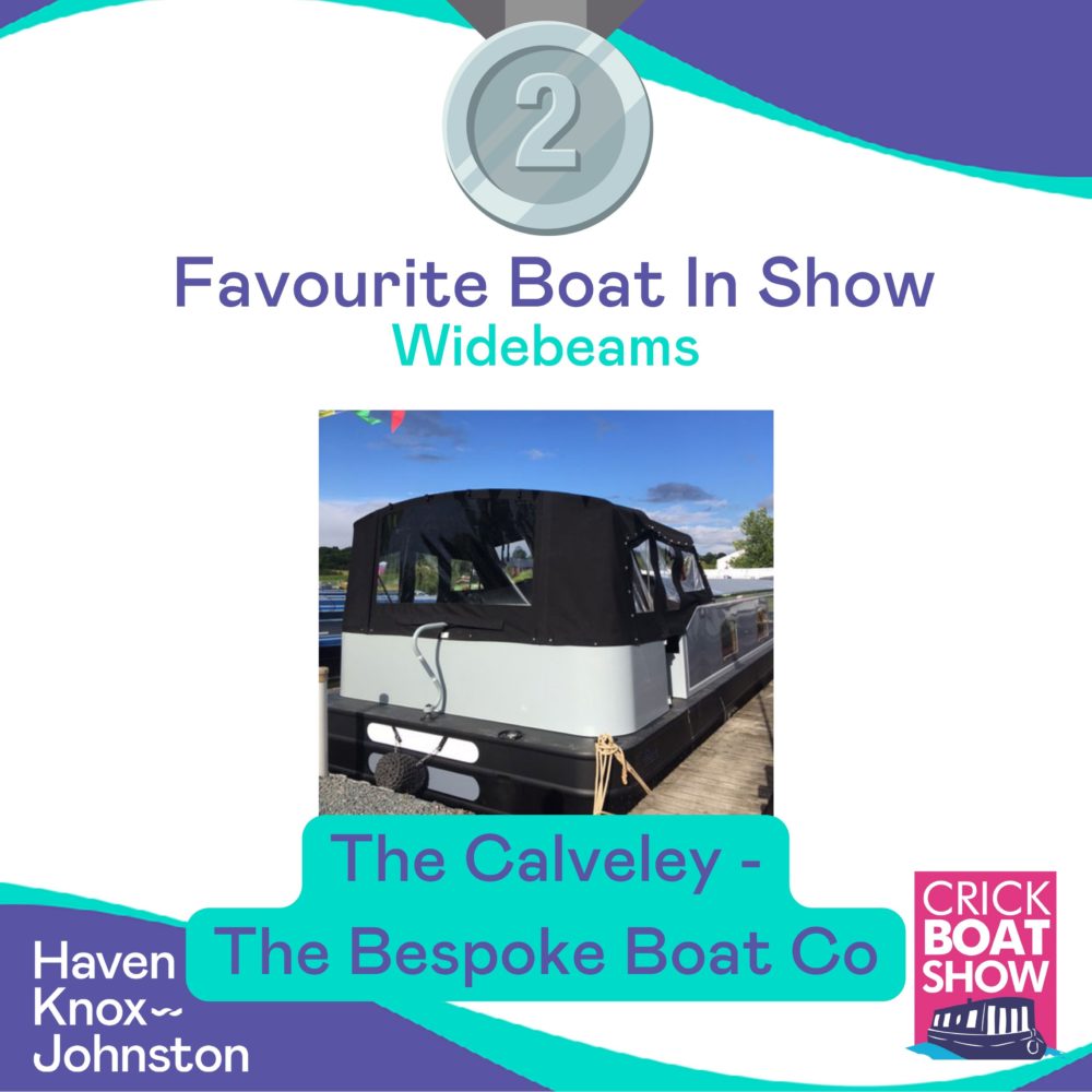 Crick Boat Show 'Favourite Boat in Show' Award 2022 Haven Knox Johnston